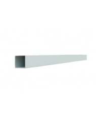 Square PVC Down Pipe, 3"X3"x13' Square PVC Down Pipe, 3"X3"x13'
