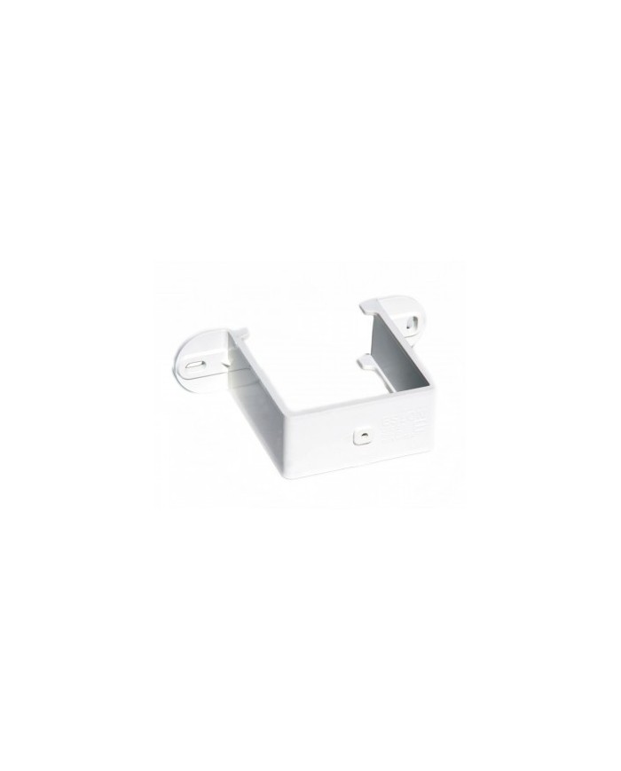 Square PVC Wall Gutter Mounting Brackets.