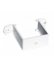 Square PVC Down Pipe, 3"X3"x13' Square PVC Down Pipe, 3"X3"x13'