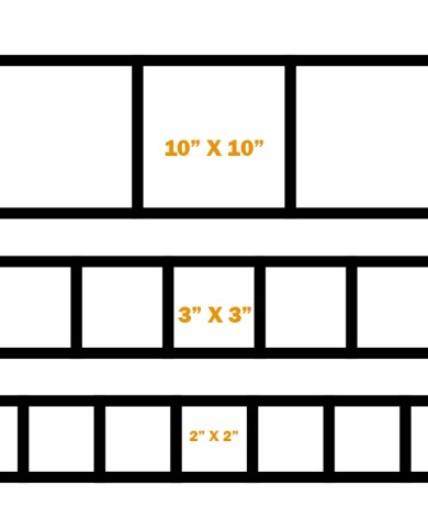 10 Gauge,Welded Wire Mesh (BRC), 3" x 3" x 7Ft 10 Gauge,Welded Wire Mesh (BRC), 3" x 3" x 7Ft