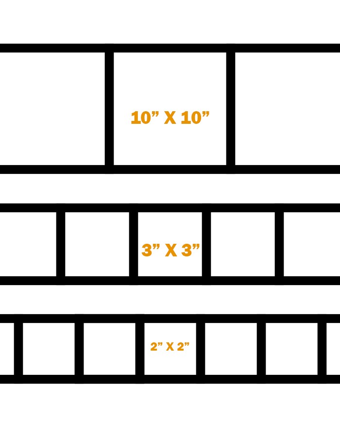 8 Gauge,Welded Wire Mesh (BRC), 6" x 6" x 7Ft