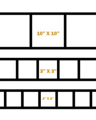 8 Gauge,Welded Wire Mesh (BRC), 6" x 6" x 7Ft