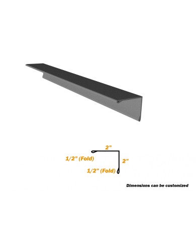 10 Ft, Wall Angles, 2" x 2", 26 Gauge 10 Ft, Wall Angles, 2" x 2", 26 Gauge