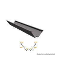 10 Ft, Wall Angles, 2" x 2", 26 Gauge 10 Ft, Wall Angles, 2" x 2", 26 Gauge