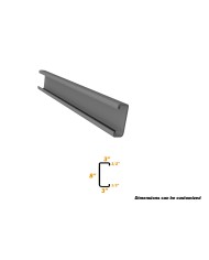 6", C Purlin, 1.5mm, 1/2" x 2" x 6" x 2" x 1/2", 20 Feet 6", C Purlin, 1.5mm, 1/2" x 2" x 6" x 2" x 1/2", 20 Feet