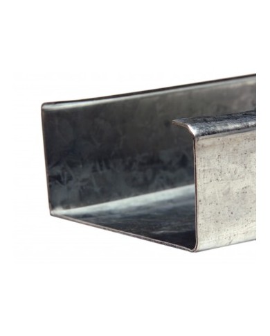 6", C Purlin, 1.5mm, 1/2" x 2" x 6" x 2" x 1/2", 30 Feet