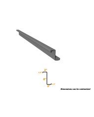 8", Z Purlin, 1.2mm, 1/2" x 3" x 8" x 3" x 1/2", 20 Feet 8", Z Purlin, 1.2mm, 1/2" x 3" x 8" x 3" x 1/2", 20 Feet