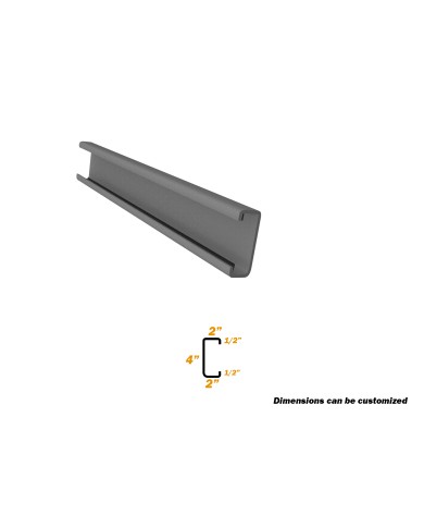 4", C Purlin, 1.2mm, 1/2" x 2" x 4" x 2" x 1/2", 20 Feet 4", C Purlin, 1.2mm, 1/2" x 2" x 4" x 2" x 1/2", 20 Feet