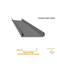 45", Spanish Tile Roofing Sheet, 26 Gauge, 10Ft 45", Spanish Tile Roofing Sheet, 26 Gauge, 10Ft
