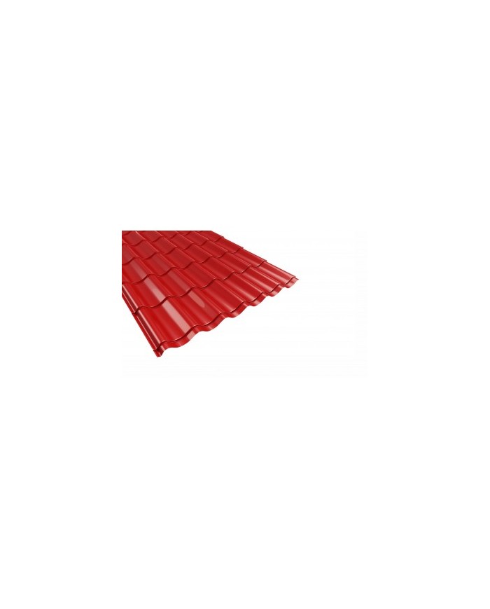 45", Spanish Tile Roofing Sheet, 26 Gauge, 10Ft 45", Spanish Tile Roofing Sheet, 26 Gauge, 10Ft