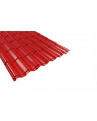 45", Spanish Tile Roofing Sheet, 26 Gauge, 10Ft 45", Spanish Tile Roofing Sheet, 26 Gauge, 10Ft