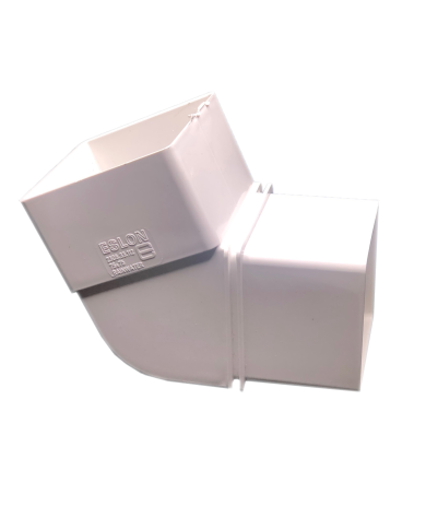 3", PVC Square Elbow Connector, 113 Degrees 3", PVC Square Elbow Connector, 113 Degrees