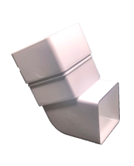 3", PVC Square Elbow Connector, 113 Degrees