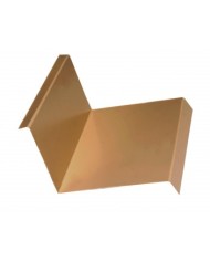 10 Ft, Wall Flashing,  1" x 6" x 6" x 1", 26 Gauge
