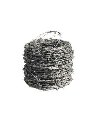12.5 Gauge, Zinc Coated Barbed Wire Roll, 550 Ft 12.5 Gauge, Zinc Coated Barbed Wire Roll, 550 Ft